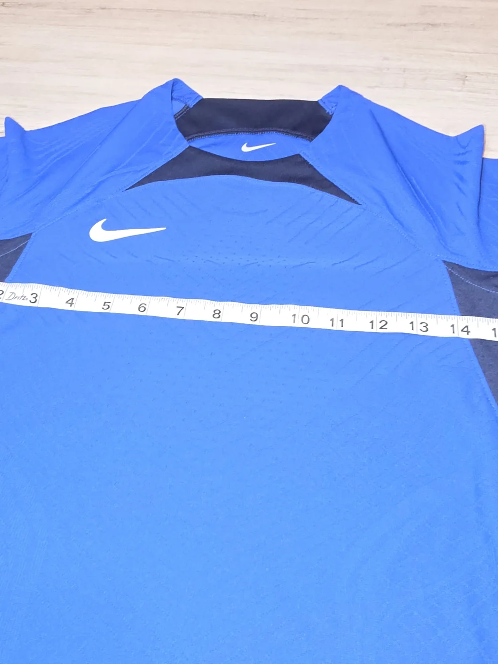 Nike Dri Fit Vapor Short Sleeve Shirt Soccer Shirt Youth Medium Blue Size M